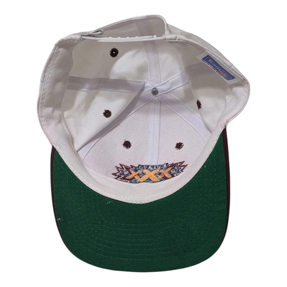 Vintage 90s Super Bowl XXX Snapback‎ Hat NFL Football Cap Steelers Cowboys